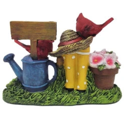 Cardinals On Garden Tools Figurine 8 Cardinals On Garden Tools Figurine -Finest Christmas Decoration 590240 Cardinals on Garden Tools Figurine back 94737.1648754790