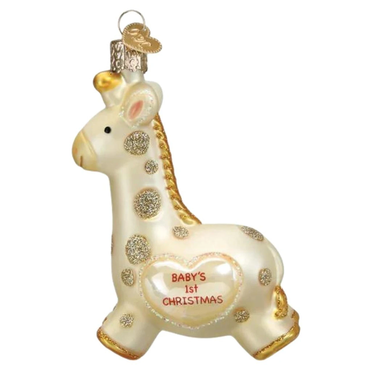 Old World Christmas - Baby's 1st Christmas Giraffe Ornament 3 Old World Christmas - Baby's 1st Christmas Giraffe Ornament