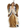 Gold And Blue Angel Holding Star Ornament -Finest Christmas Decoration 633348 DONE 02156.1654140611