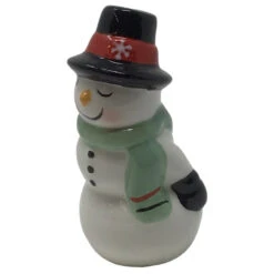 Merry Mistletoe Snowman Couple Salt & Pepper Set -Finest Christmas Decoration 642881A Merry Mistletoe Snowman Couple Salt Pepper Set Male 42657.1647283414