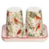Cardinal Greenery Salt And Pepper Set 2 Cardinal Greenery Salt And Pepper Set -Finest Christmas Decoration 644255 Cardinal Greenery Salt And Pepper Set 88686.1664982756