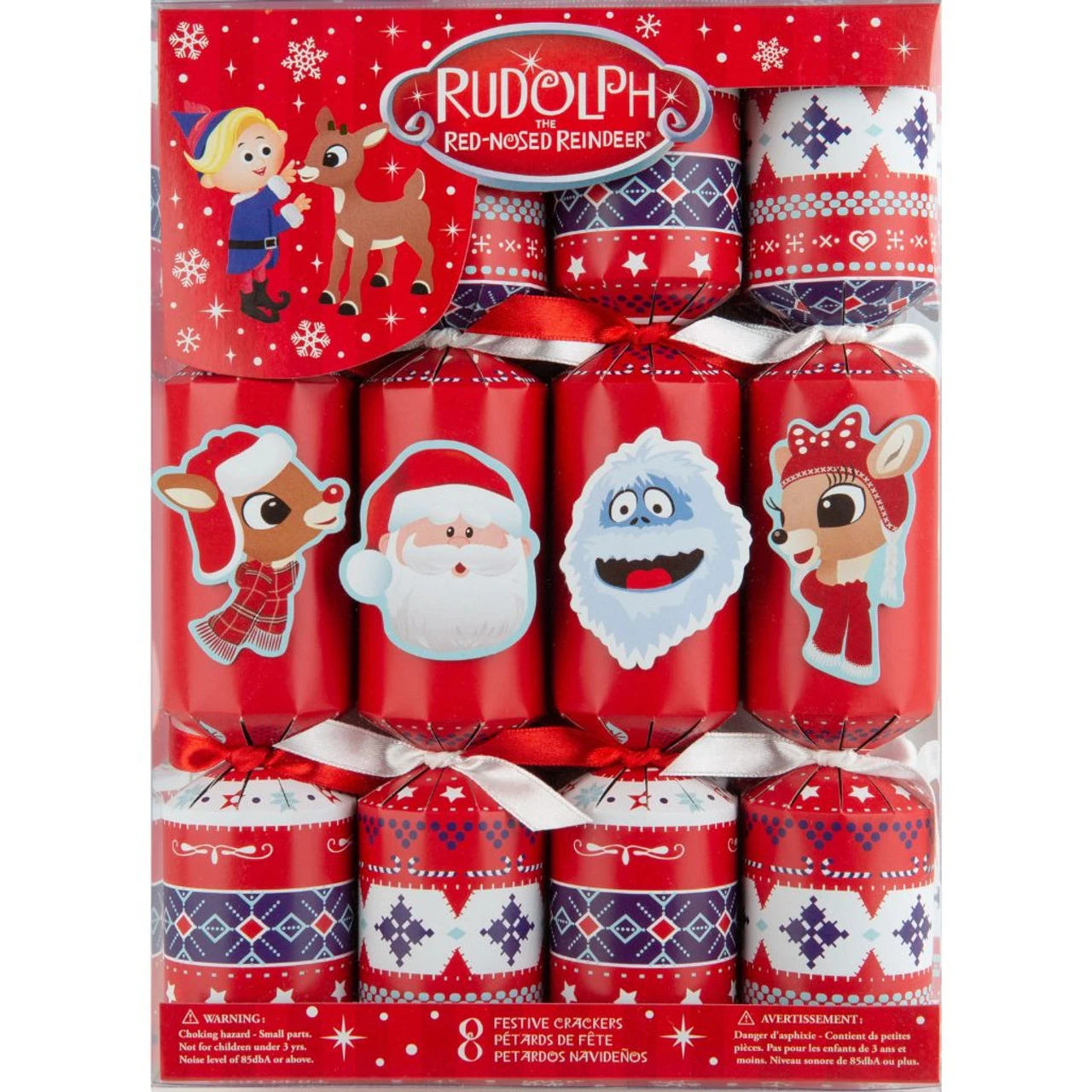 Rudolph The Red Nosed Reindeer Christmas Crackers 3 Rudolph The Red Nosed Reindeer Christmas Crackers