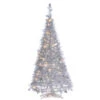4 Foot High Pop Up Silver Lighted Christmas Tree -Finest Christmas Decoration 6449 40MLWW 89717.1569430268