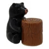 Black Bear Climbing Tree Salt And Pepper Set -Finest Christmas Decoration 646790 Black Bear Climbing Tree Salt And Pepper Set 33903.1672690759