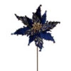 24" Sapphire Jewel Poinsettia Stem -Finest Christmas Decoration 667 Untitled design 07240.1658324266