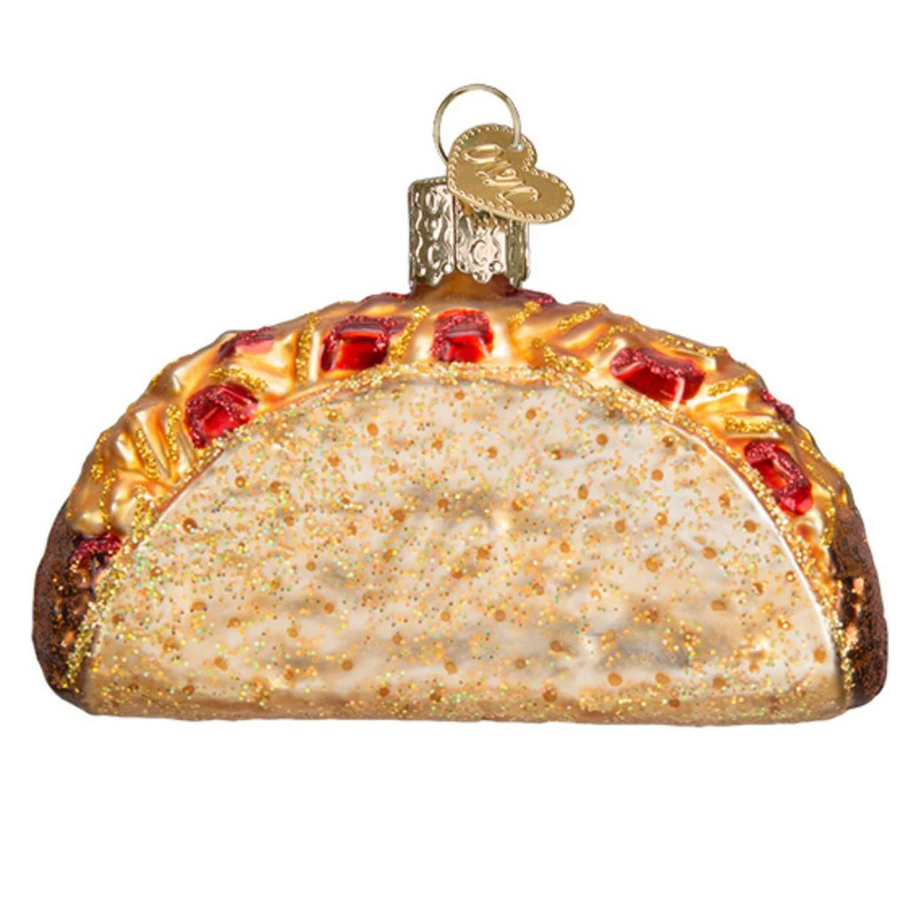 Old World Christmas - Taco Ornament 3 Old World Christmas - Taco Ornament