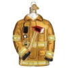 Old World Christmas - Firefighter Jacket Ornament 2 Old World Christmas - Firefighter Jacket Ornament -Finest Christmas Decoration 712462 Old World Christmas Firefighter Jacket Ornament 24550.1654711918