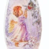 Stony Creek, 5.5" Vase Shaped Decorative Light, Painted With Angle In Snow And Birdhouse -Finest Christmas Decoration 721204A 96409.1637426701