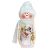 Lit Joyful Snowman With Deer Snowman Lamp -Finest Christmas Decoration 722243A Lit Joyful Snowman With Deer Snowman Lamp 97459.1663774445