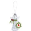 Teeny Mistletoe Angel W/Wreath Ornament -Finest Christmas Decoration 747 Untitled design 83867.1660567696