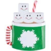 Personalized Family Of 4 Hot Cocoa Ornament -Finest Christmas Decoration 751404 Personalized Family Of 4 Hot Cocoa Ornament 69331.1661521071
