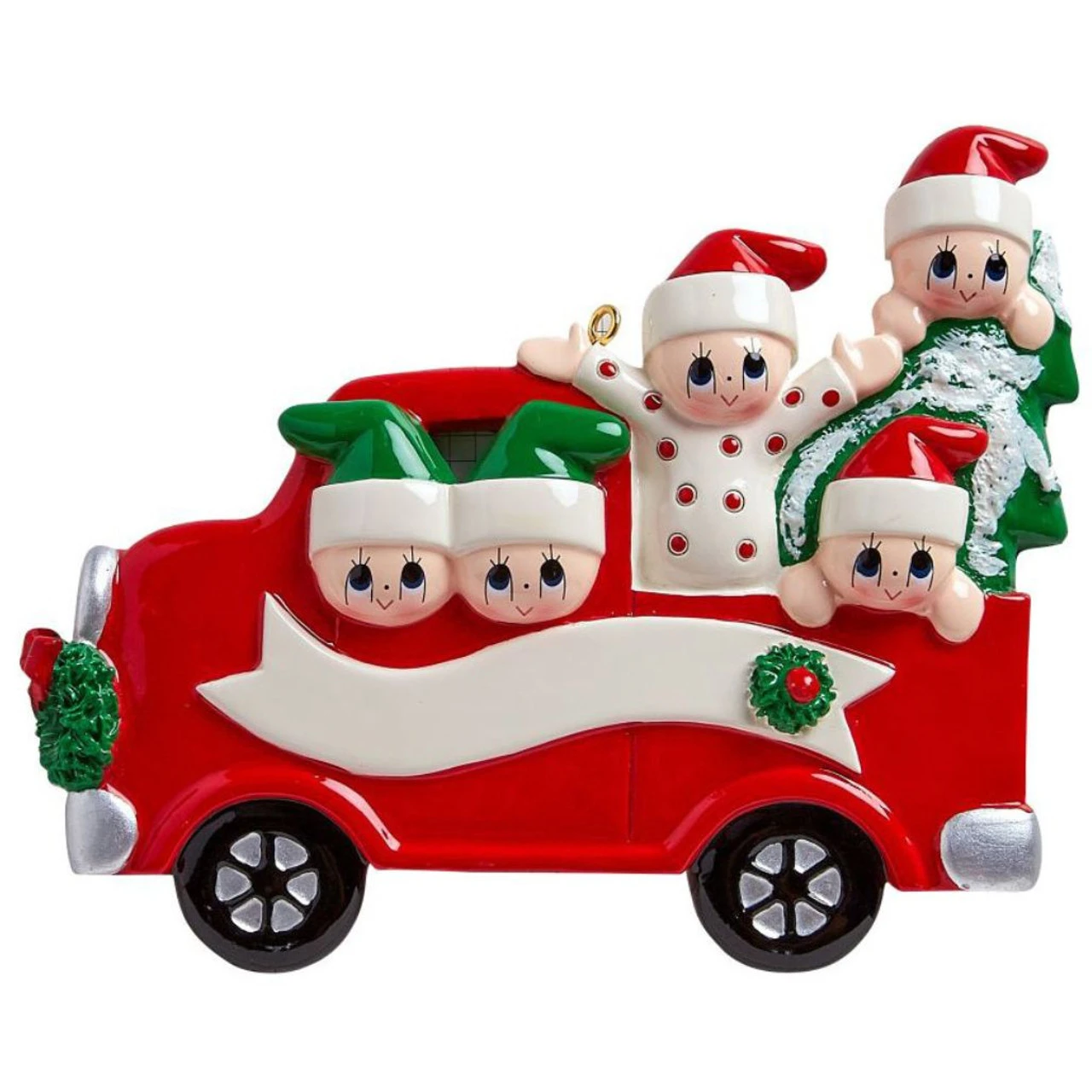 Personalized Tree Day Family Of 5 Ornament 3 Personalized Tree Day Family Of 5 Ornament