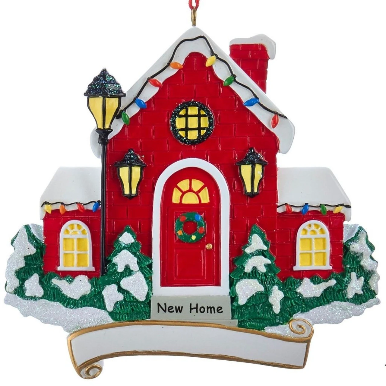 Kurt Adler Personalized New Home Ornament 3 Kurt Adler Personalized New Home Ornament