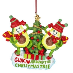 Avocado Couple Ornament - Guac'in Around The Christmas Tree