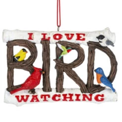 Bird Watch Ornament - I Love Bird Watching
