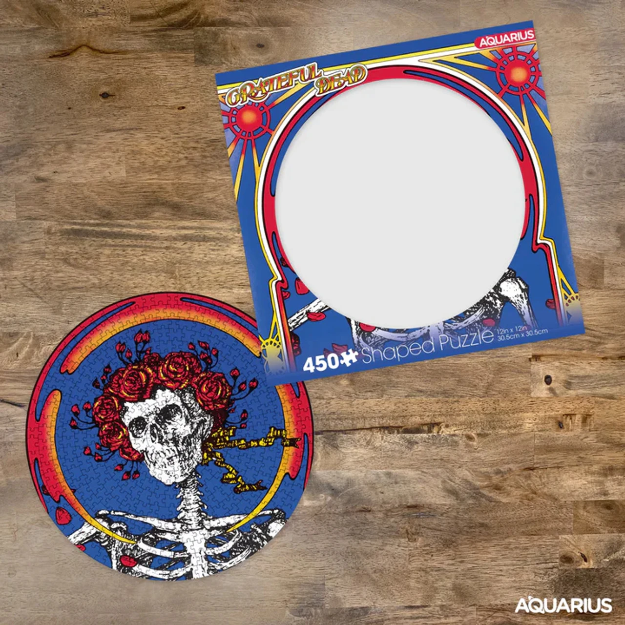 Grateful Dead Skull & Roses Album 450 Piece Jigsaw Puzzle 5 Grateful Dead Skull & Roses Album 450 Piece Jigsaw Puzzle - Image 3