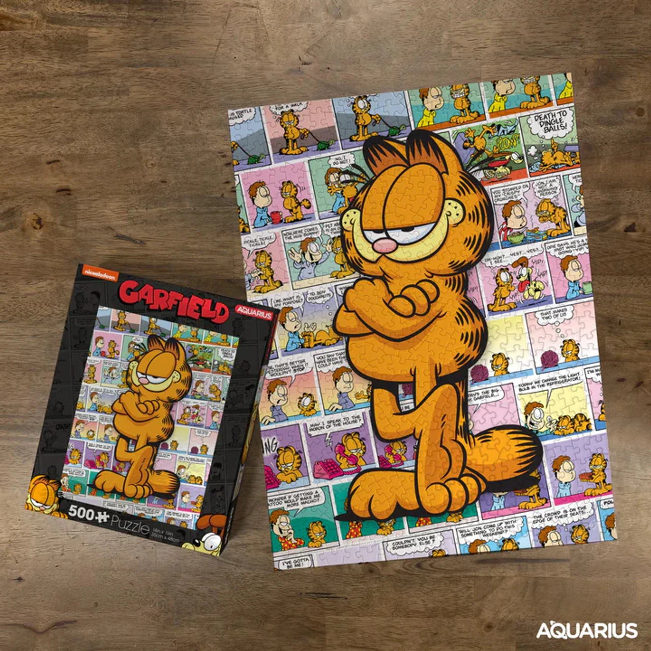 Garfield Comics 500 Piece Jigsaw Puzzle 5 Garfield Comics 500 Piece Jigsaw Puzzle - Image 3