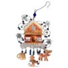 Pilgrim Imports - Ski Chalet Ornament -Finest Christmas Decoration 842912 Pilgrim Imports Ski Chalet Ornament 65870.1661357511
