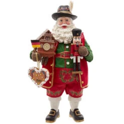 Kurt Adler Fabriché Musical German Santa