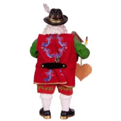 Kurt Adler Fabriché Musical German Santa -Finest Christmas Decoration 860138 Kurt Adler Fabriche Musical German Santa back 65867.1651061861