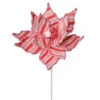 24" Frosty Peppermint Poinsettia Stem -Finest Christmas Decoration 92 Untitled design 86521.1648823261