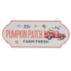 Metal Wall Sign Embossed With The Words Pumpkin Patch -Finest Christmas Decoration 940250c 39115.1665034392