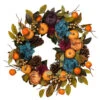 24" Harvest Wreath With Pumpkins, Mandarins, And Squash -Finest Christmas Decoration 940360 24 Harvest Wreath With Pumpkins Mandarins And Squash 21642.1659358107