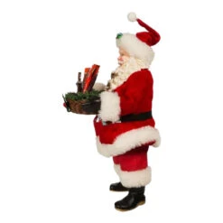 Kurt Adler - Hershey's Santa With Basket -Finest Christmas Decoration 95 Untitled design 3 56884.1653137585