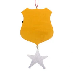 Kurt Adler Thank You Police Ornament For Personalization -Finest Christmas Decoration A2026.PT04 45434.1600088308