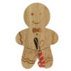 Bamboo Gingerbread Man Cutting Board -Finest Christmas Decoration Bamboo Gingerbread Man Cutting Board 16118.1692884861