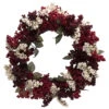 White & Red Berry Wreath -Finest Christmas Decoration Berry Wreath 40885.1543265540