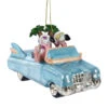 Blown Glass Flamingos Driving Car Ornament -Finest Christmas Decoration Blown Glass Flamingos Driving Car Ornament 03929.1692642475