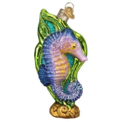Colorful Seahorse Ornament