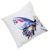 Blue Embroidered Butterfly Pillow -Finest Christmas Decoration Buttefly Pillow Blue 83600.1610721176