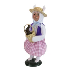 Byers' Choice - Easter Girl Caroler -Finest Christmas Decoration Byers Choice Easter Girl Caroler left 34721.1684951326