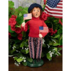 Byers' Choice - Patriotic Boy Caroler 11 Byers' Choice - Patriotic Boy Caroler -Finest Christmas Decoration Byers Choice Patriotic Boy 51453.1684948056