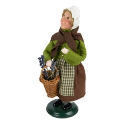 Byers' Choice - Pilgrim Girl With Basket Caroler -Finest Christmas Decoration Byers Choice Pilgrim Girl With Basket Caroler left 44650.1685451214