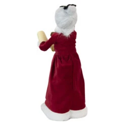 Byers' Choice Red Velvet Mrs. Claus Caroler -Finest Christmas Decoration Byers Choice Red Velvet Mrs. Claus Caroler back 62601.1685025639