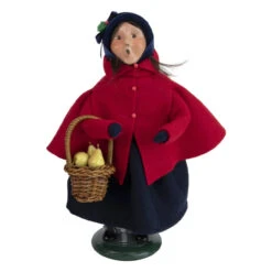 Byers Choice Salvation Army Girl With Pears Caroler