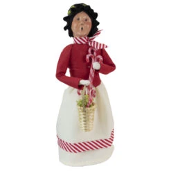 Byers' Choice Woman With Candy Canes Caroler