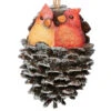 Cardinals In A Pinecone Ornament -Finest Christmas Decoration Cardinals In a Pinecone Ornament 65993.1654140118