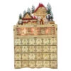 Christmas Village LED Wood Advent Calendar -Finest Christmas Decoration Christmas Village LED Wood Advent Calendar on 09530.1680031640
