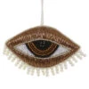 Cody Foster Wool Felt Beaded Golden Brown Eye Ornament 1 Cody Foster Wool Felt Beaded Golden Brown Eye Ornament -Finest Christmas Decoration Cody Foster Beaded Brown Golden Eye Ornament 43008.1694095352