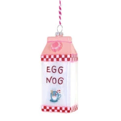 Cody Foster Glass Egg Nog Ornament
