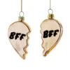 Cody Foster Gold BFF Heart Ornament -Finest Christmas Decoration Cody Foster Gold BFF Heart Ornament 97234.1694110732