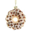 Cody Foster Glass Leopard Print Scrunchie Ornament -Finest Christmas Decoration Cody Foster Leopard Print Scrunchie Ornament 88710.1694525024