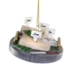 Cody Foster Glass Cheese Tray Ornament