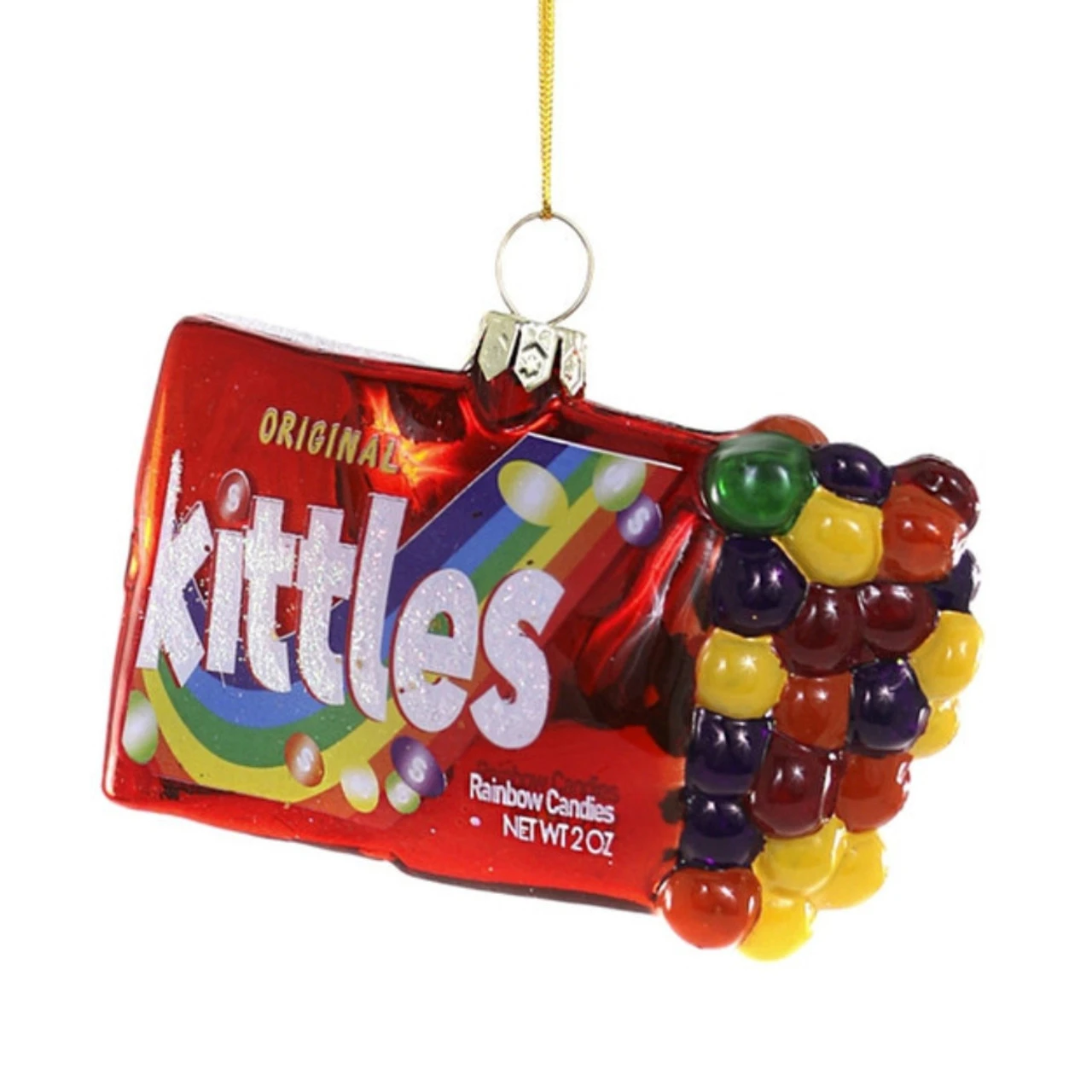 Cody Foster Glass Rainbow Fruit Candies Ornament 3 Cody Foster Glass Rainbow Fruit Candies Ornament