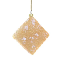 Cody Foster Glass Rice Krispy Treat Ornament