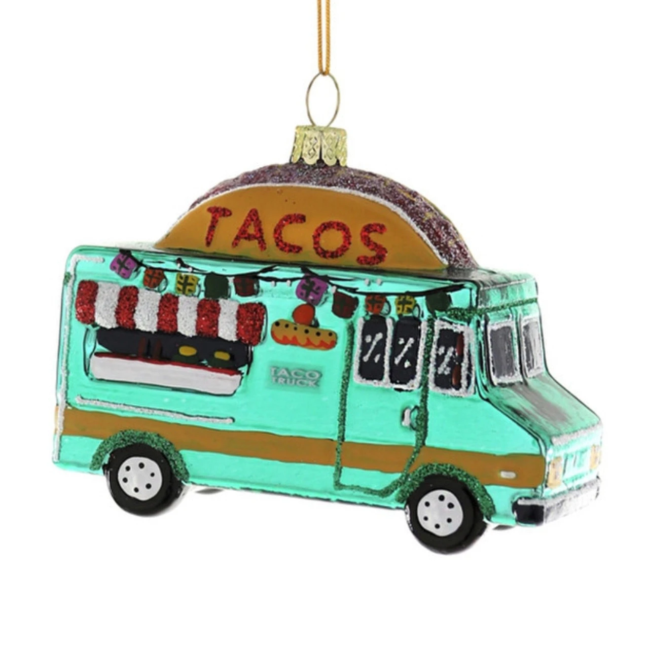 Cody Foster Glass Taco Truck Ornament 3 Cody Foster Glass Taco Truck Ornament
